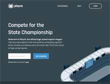 Tablet Screenshot of playvs.com